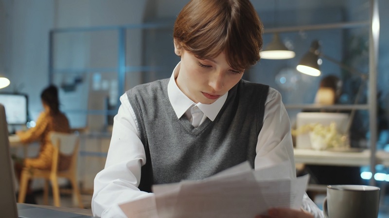 Carefully crafting a professional tone for a letter of continued interest
